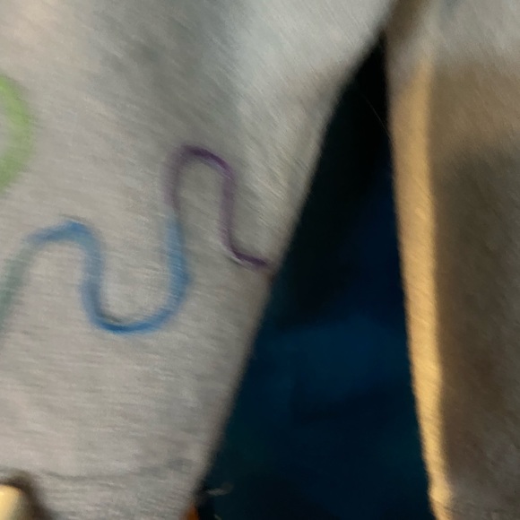 Rainbow Coral Road in the Sky Boxy Sweater - Picture 5 of 8